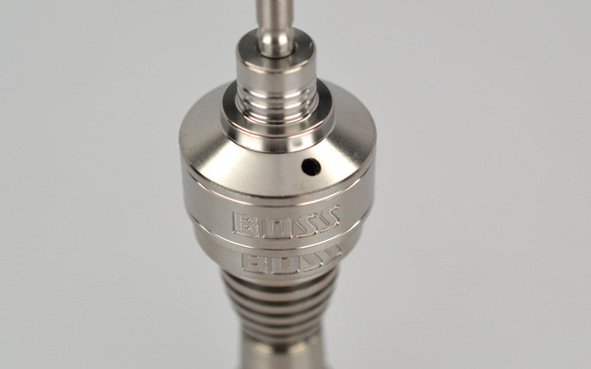 BOSS Titanium - XL DabThrone Domeless Nail